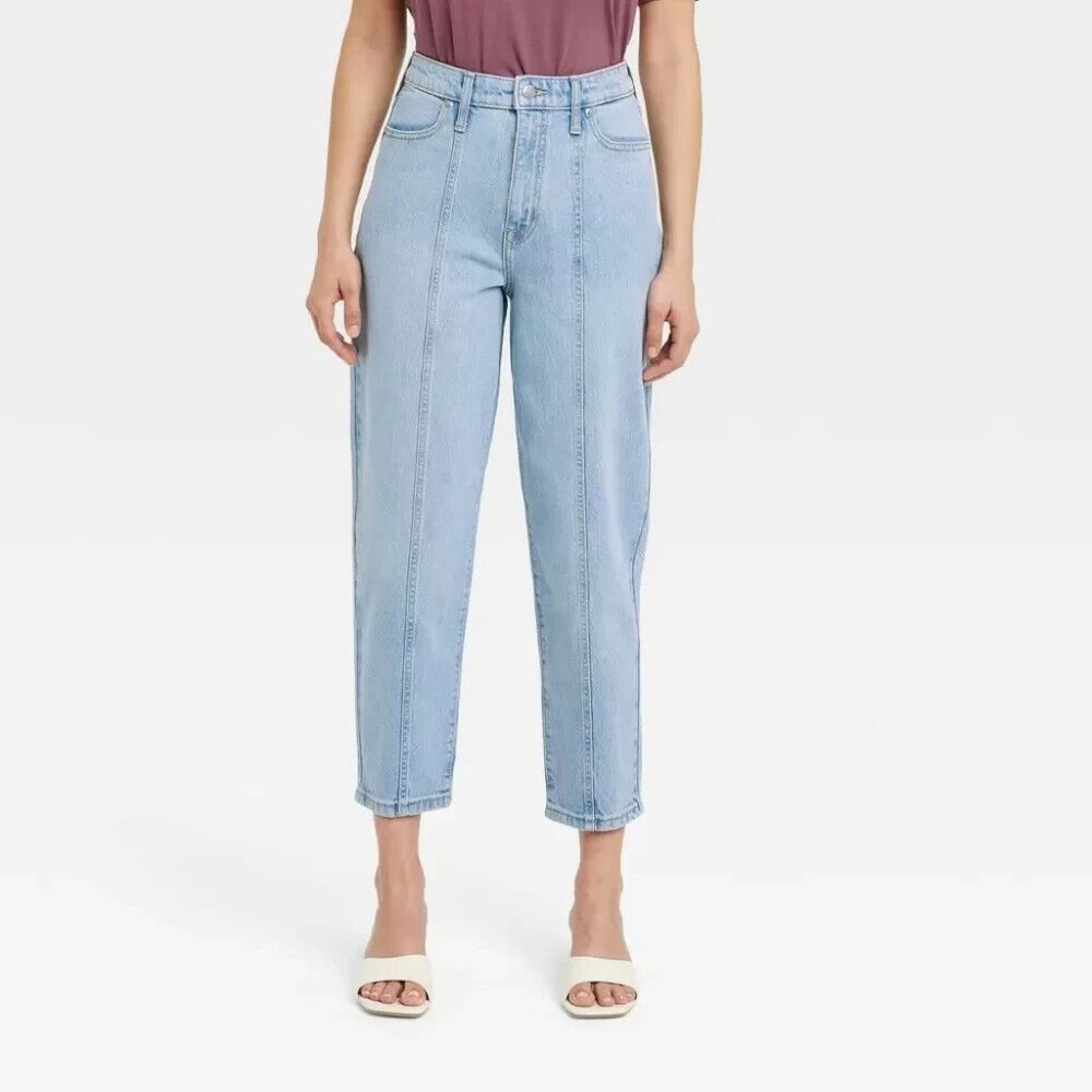 A New Day High Rise Tapered Jeans - Light Wash